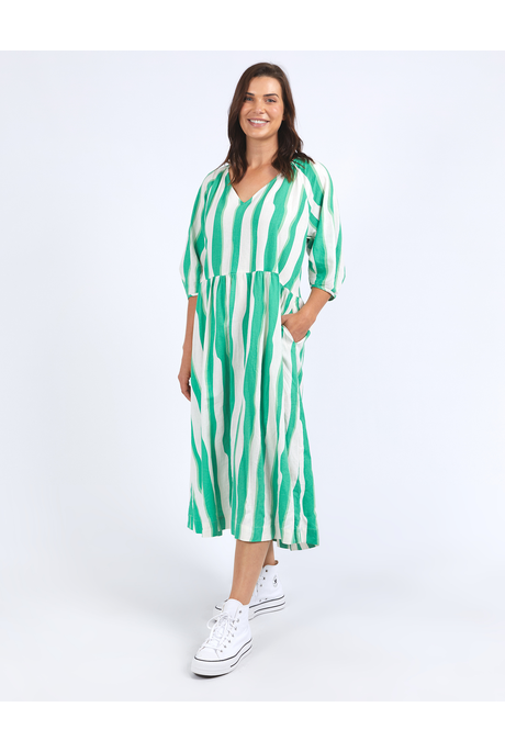 Elm SPRITZ STRIPE Dress