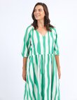 Elm SPRITZ STRIPE Dress