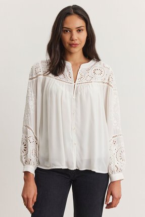 Velvet LIBBY Shirt-tops-Diahann Boutique