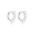 Linda Tahija WAKE PEARL HUGGIE Earrings