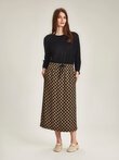 Caroline Sills FRANCES CHECK Skirt