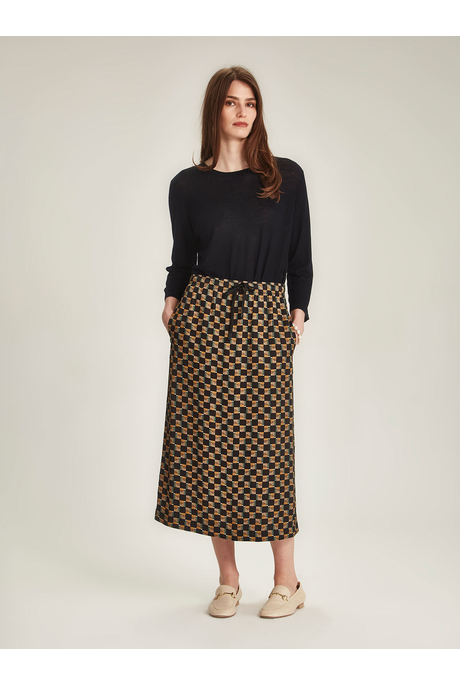 Caroline Sills FRANCES CHECK Skirt