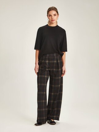 Sills KELSEY CHECK Pant-pants-Diahann Boutique