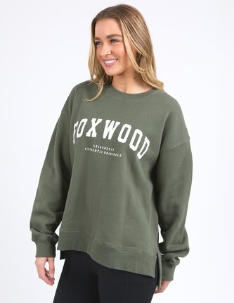 Foxwood INTERVAL Crew-tops-Diahann Boutique