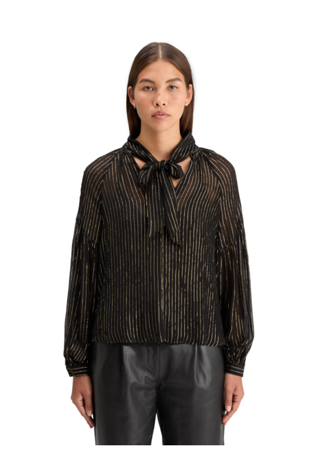 Scotch and Soda LUREX BOW NECK EVENING Blouse