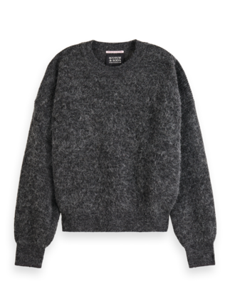 Scotch and Soda FUZZY CREW NECK Jumper-jumpers-Diahann Boutique