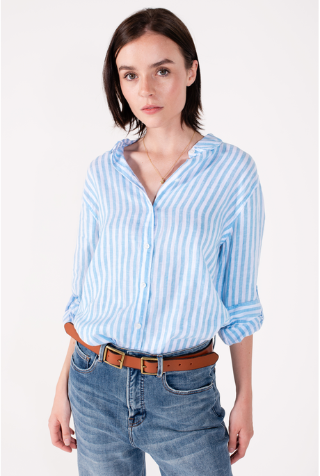 Hut SKYSTRIPE LINEN Shirt