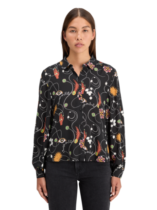 Scotch and Soda BALLOON SLEEVE Shirt-tops-Diahann Boutique