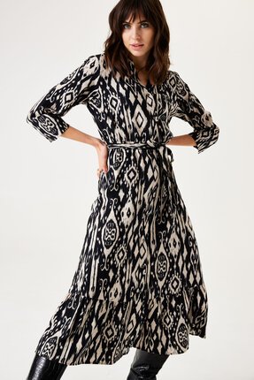 Garcia LONG PRINT Dress-dresses-Diahann Boutique